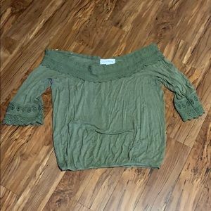 French Laundry off-shoulder